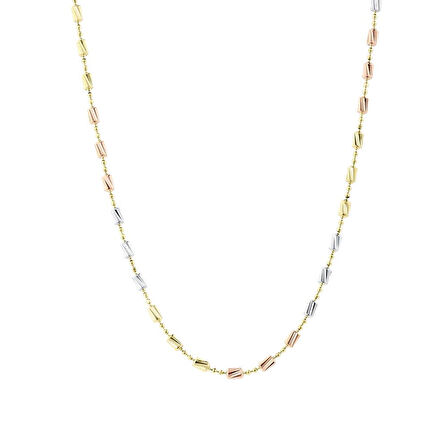Tasarım Altın Kolye - 14K - 5.04gr