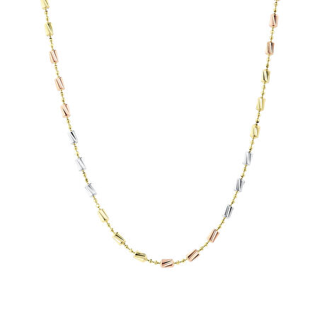 Tasarım Altın Kolye - 14K - 5.04gr