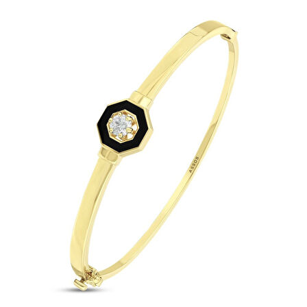 Tasarım Altın Kelepçe - 14K - 6.25gr