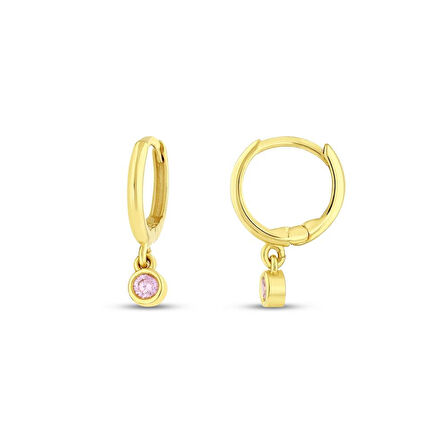 Sallantılı Altın Çocuk Küpe - 14K - 1.59gr