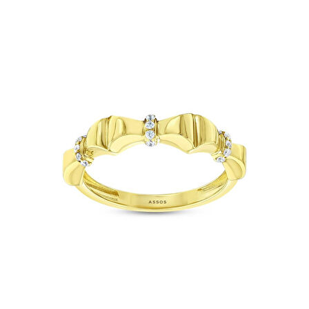 Tasarım Altın Yüzük - 14K - 2.00gr