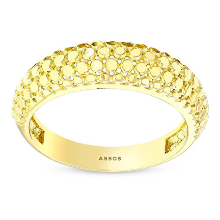 Tasarım Altın Yüzük - 14K - 2.30gr