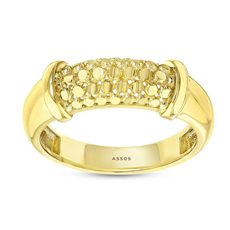 Tasarım Altın Yüzük - 14K - 2.75gr