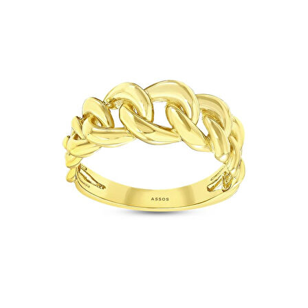Tasarım Altın Yüzük - 14K - 4.06gr