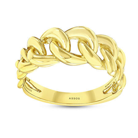 Tasarım Altın Yüzük - 14K - 4.06gr