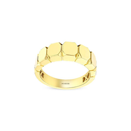 Tasarım Altın Yüzük - 14K - 2.58gr