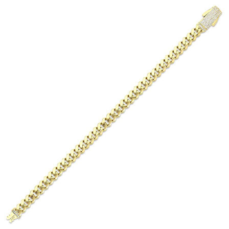 Altın Zincir Bileklik - 14K - 11.49gr