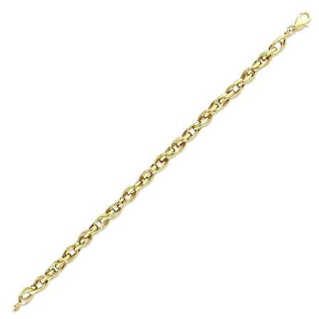 Tasarım Altın Bileklik - 14K - 6.35gr