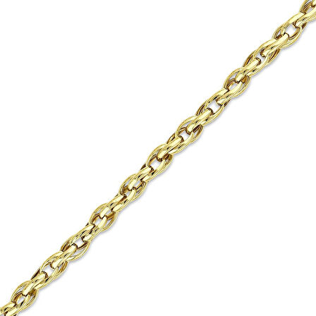 Tasarım Altın Bileklik - 14K - 6.35gr