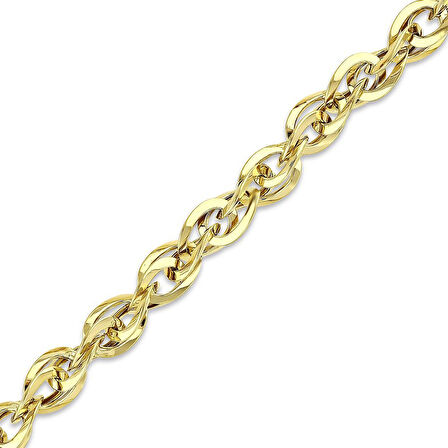 Altın Zincir Bileklik - 14K - 6.62gr