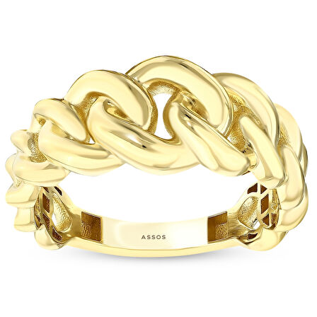 Tasarım Altın Yüzük - 14K - 2.58gr