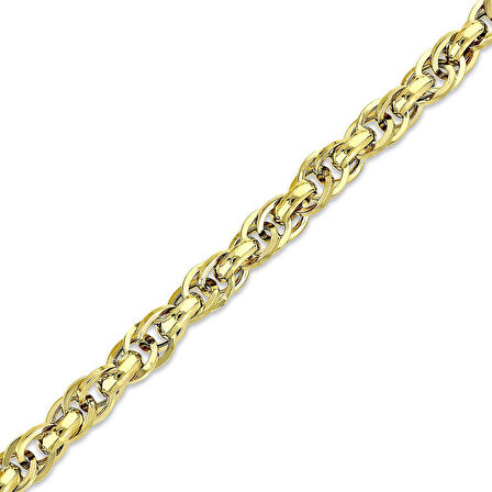 Altın Zincir Bileklik - 14K - 6.70gr