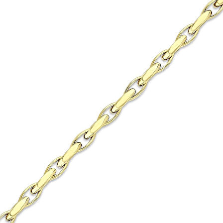 Altın Zincir Bileklik - 14K - 6.31gr