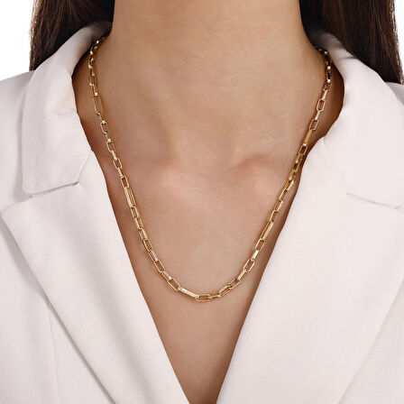 Altın Zincir Kolye - 14K - 8.98gr