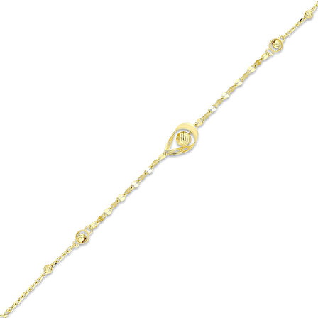 Tasarım Altın Set - 14K - 2.57gr