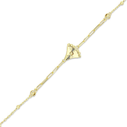 Tasarım Altın Set - 14K - 3.64gr