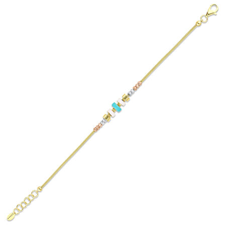 Tasarım Altın Set - 14K - 4.66gr
