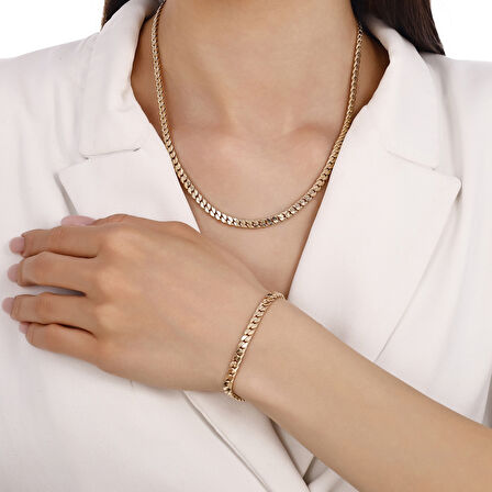 Zincir Altın Set - 14K - 2.25gr