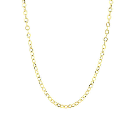 Altın Zincir Kolye - 14K - 1.47gr