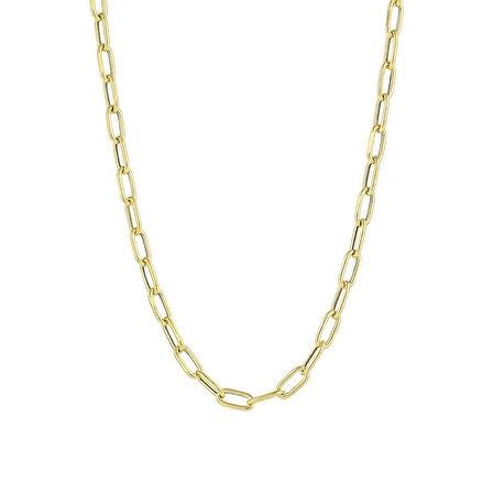 Altın Zincir Kolye - 14K - 3.40gr