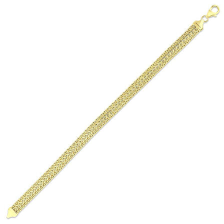 Tasarım Altın Bileklik - 14K - 5.06gr