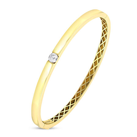 Altın Tasarım Kelepçe - 14K - 8.57gr