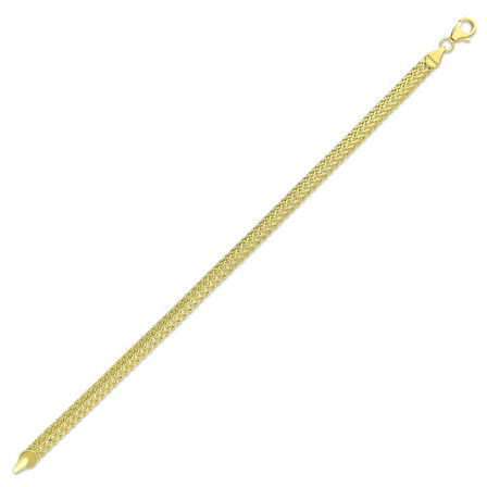 Tasarım Altın Bileklik - 14K - 3.25gr