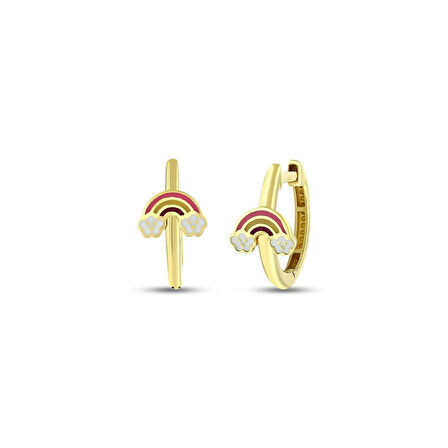 Altın Çocuk Küpesi - 14K - 1.36gr