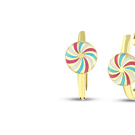 Altın Çocuk Küpesi - 14K - 1.66gr