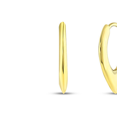 Tasarım Altın Küpe - 14K - 2.48gr