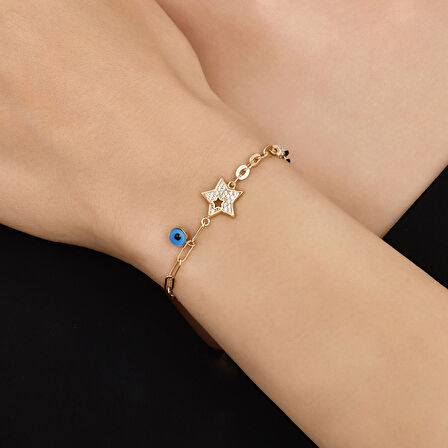 Tasarım Altın Bileklik - 14K