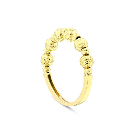 Altın Tasarım Yüzük - 14K