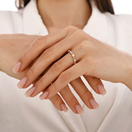 Altın Tasarım Yüzük - 14K