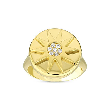 Altın Tasarım Yüzük - 14K