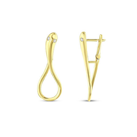 Tasarım Altın Küpe - 14K - 3.63gr