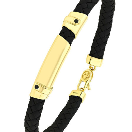 Altın Erkek Bileklik - 14K - 5.54gr