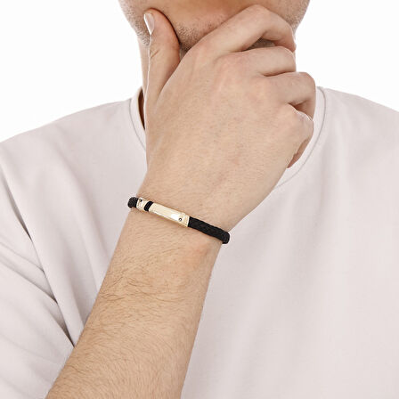 Altın Erkek Bileklik - 14K - 5.54gr