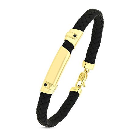 Altın Erkek Bileklik - 14K - 5.54gr