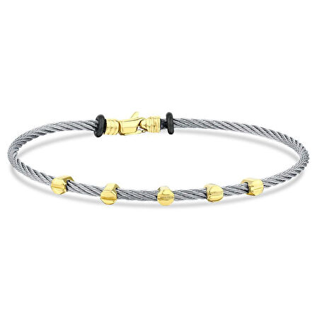 Altın Erkek Bileklik - 14K - 4.42gr