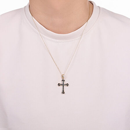 Altın Erkek Kolye Ucu - 14K