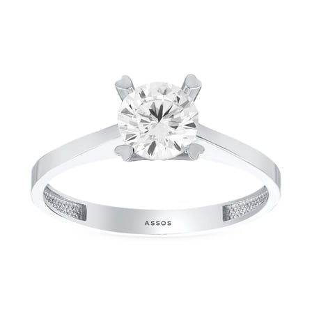 Altın Tektaş Yüzük - 14K - 2.30gr
