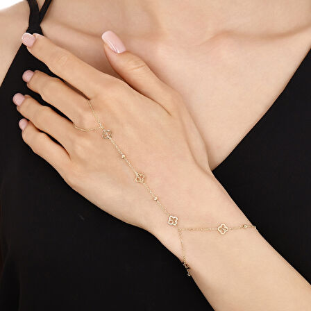 Altın Şahmeran Bileklik - 14K