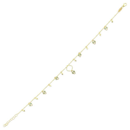 Altın Tasarım Halhal - 14K