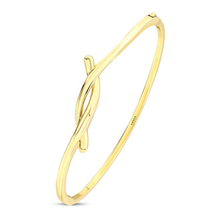 Altın Tasarım Kelepçe - 14K