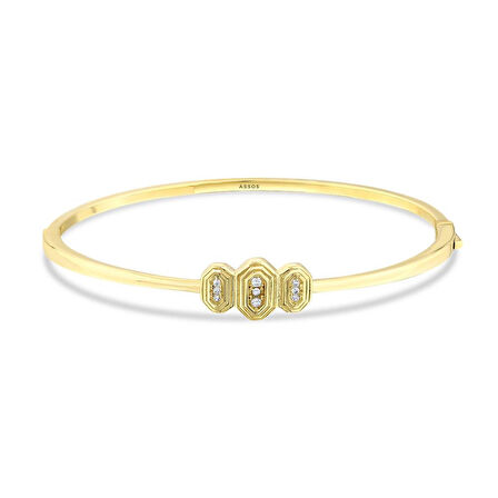 Tasarım Altın Kelepçe - 14K - 5.41gr