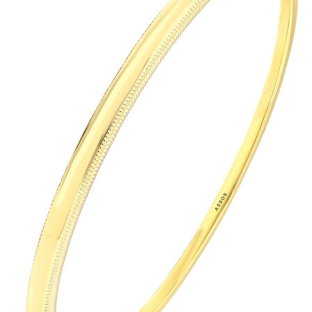 Altın Kelepçe Bilezik - 14K - 6.10gr