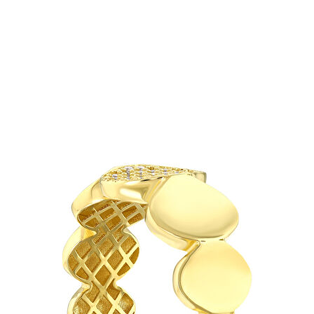 Altın Tasarım Yüzük - 14K