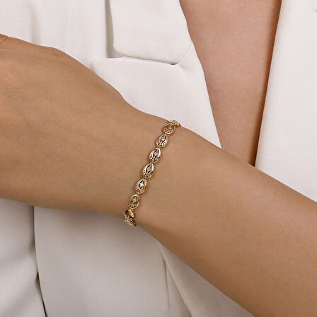 Tasarım Altın Bileklik - 14K