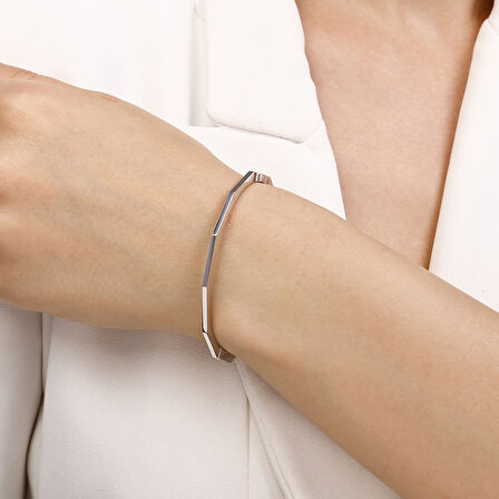 Altın Kelepçe Bilezik - 14K - 6.92gr