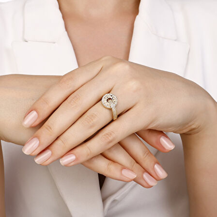 Altın Tasarım Yüzük - 14K